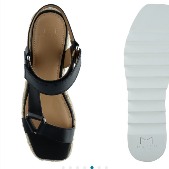 Marc Fisher Platform Wedge Sandal - Picture 5 of 9